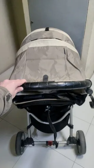 Baby Jogger City Mini 3 - verde oliva-beig