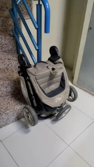 Baby Jogger City Mini 3 - verde oliva-beig