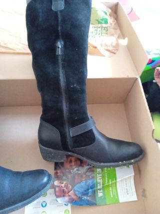 Botas altas El Naturalista negras