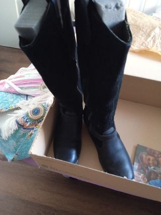 Botas altas El Naturalista negras
