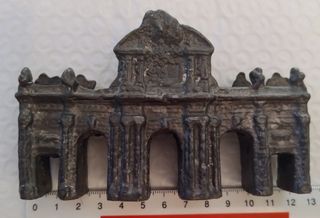Puerta de Alcalá miniatura plomo