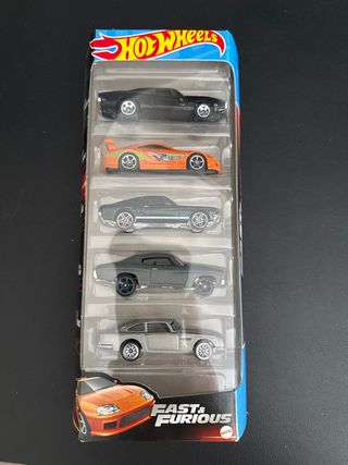 Hot Wheels Fast & Furious 5 coches