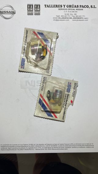 2x Condensador Nissan 22102-71312