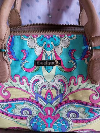 Bolso Desigual bandolera multicolor