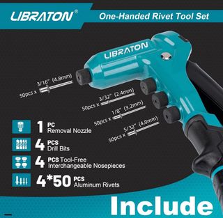 Pistola remachadora manual Librton