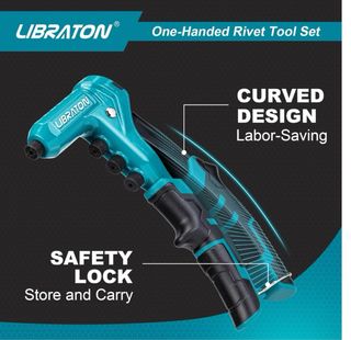 Pistola remachadora manual Librton