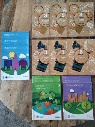 Pack libros de texto 3 PRIMARIA