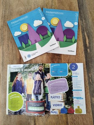 Pack libros de texto 3 PRIMARIA