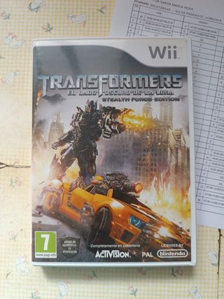 Wii - Transformers: El Lado Oscuro de la Luna