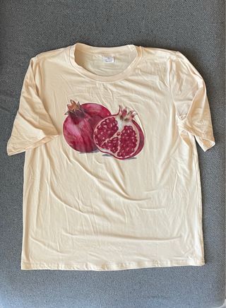 Camiseta granadas beige - XL