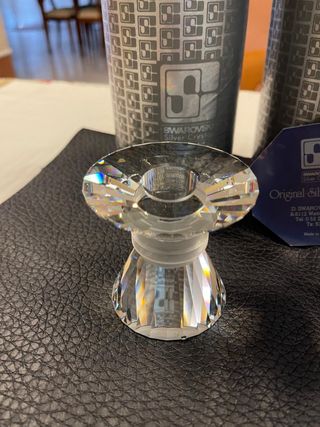 Tris Candelabri cristallo Swarovski originale
