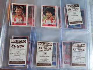 Colección completa sin pegar Bollycao liga 96-97.