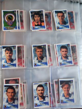 Colección completa sin pegar Bollycao liga 96-97.