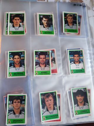 Colección completa sin pegar Bollycao liga 96-97.
