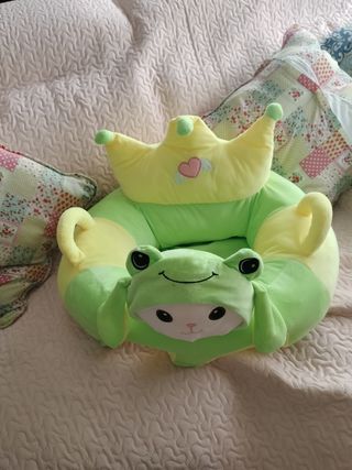 Asiento infantil rana..