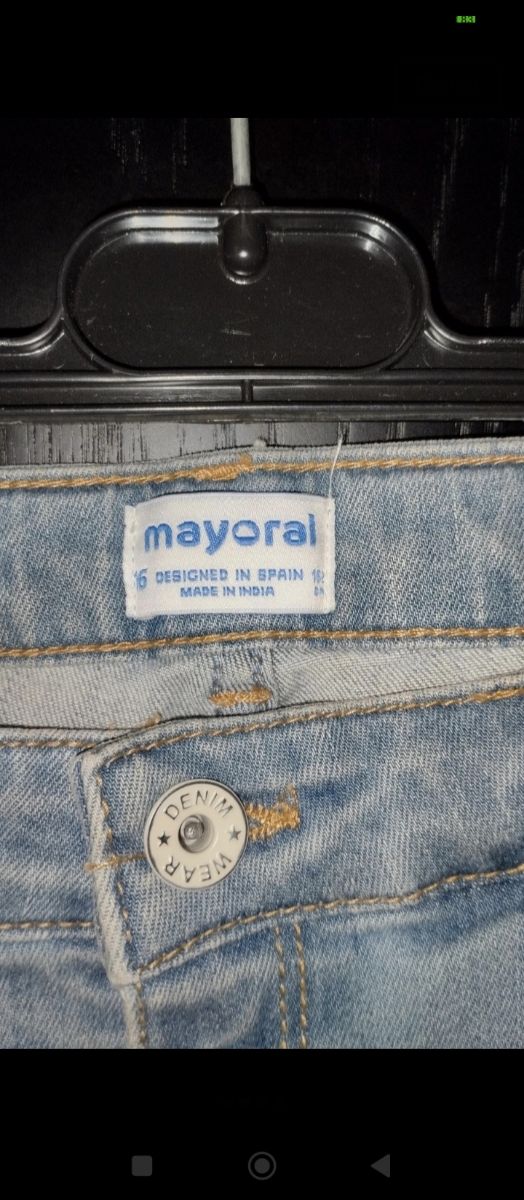 Jeans Mayoral 16 anos - Azul claro
