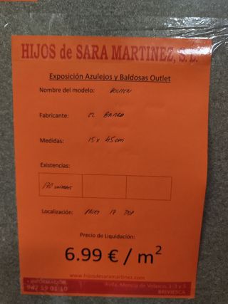 Azulejos imitación piedra en outlet