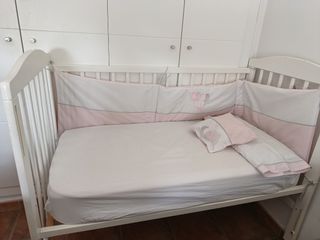 Cuna bebé - blanco
