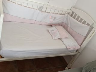 Cuna bebé - blanco