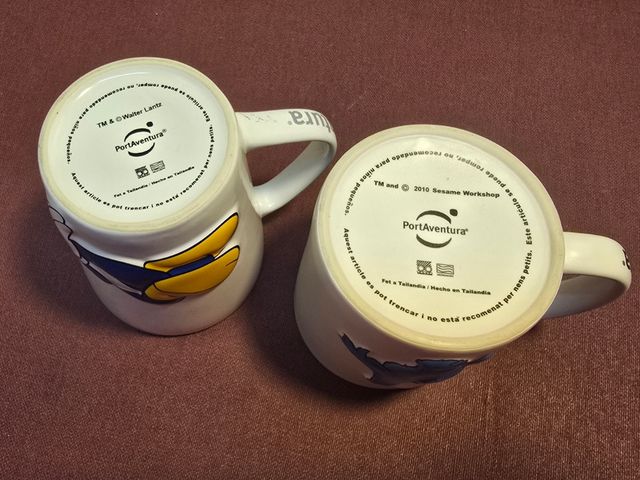 2 Tazas PortAventura: Woody & Cookie