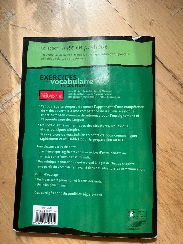 Mise En Pratique Vocabulaire - Intermediaire Li...