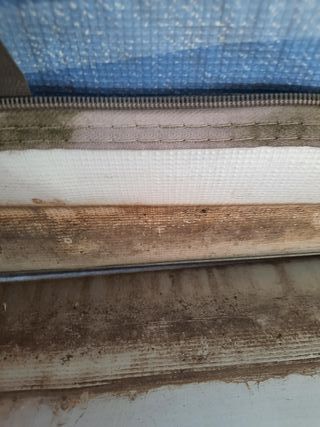 Toldo Fiamma Caravanstore azul usado