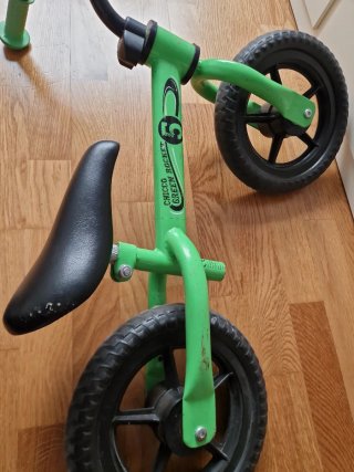 Bicicleta sin pedales Chicco Green 5 Rocket