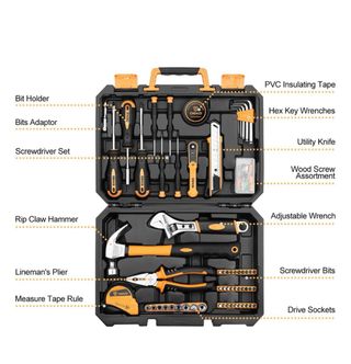 Set herramientas Deko - 100 piezas