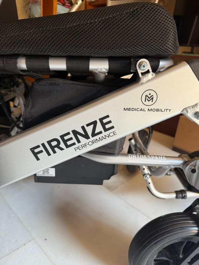Silla ruedas eléctrica plegable Firenze nueva