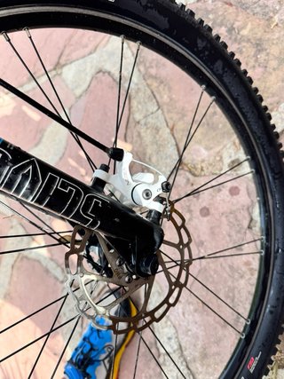 Bicicleta Orbea MTB roja