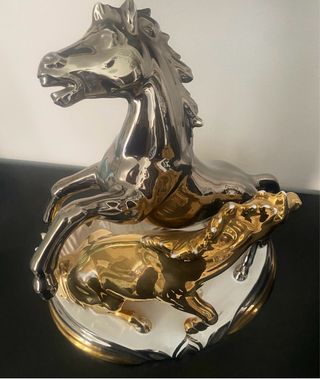 Splendido soprammobile cavalli