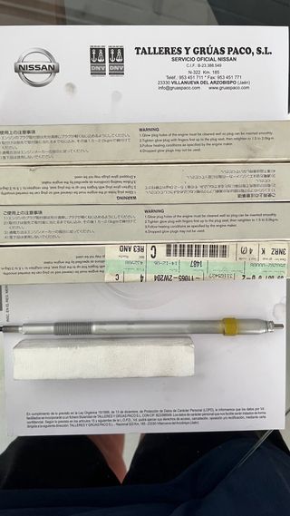 Calentadores Nissan - 3uds 11065-2W204