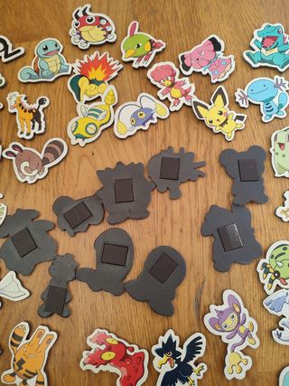 Imanes Pokémon segunda generación