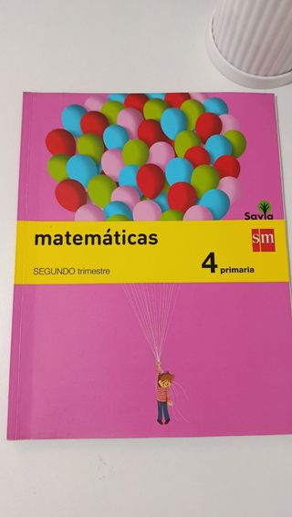  Paquete de libros de Matemáticas para 4 Primaria 