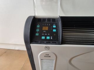 Calefactor Lervia - Gris y Blanco