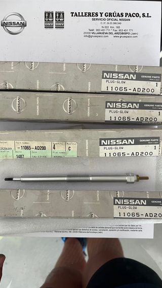 4 calentadores incandescencia Nissan 11065-AD200