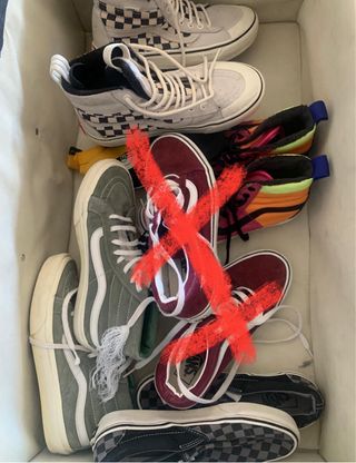 Lote Vans 2 pares tallas 38-39