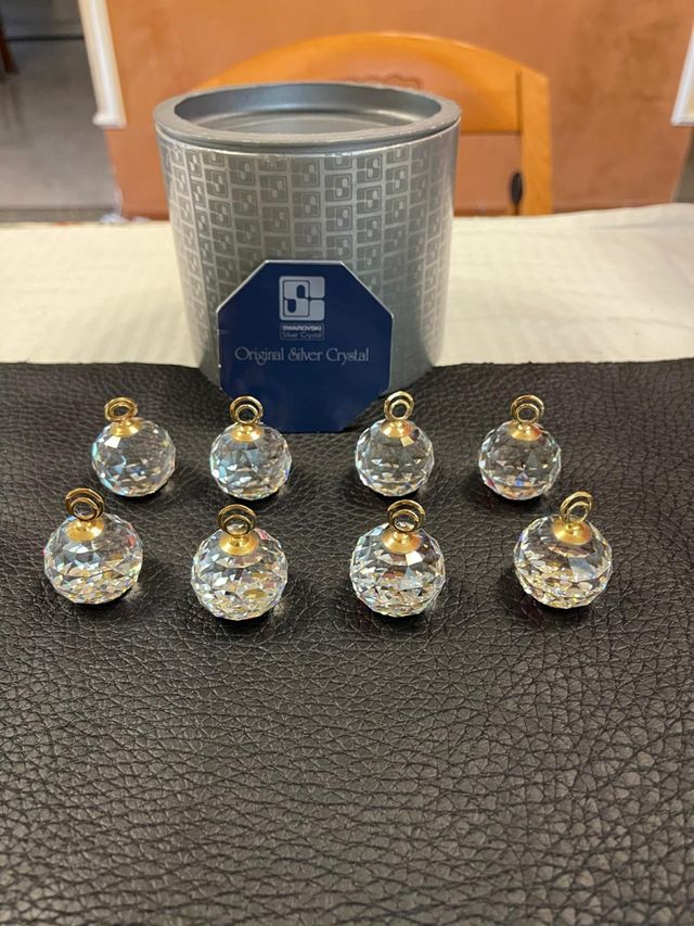 8 Segnaposti Cristallo Swarovski originale