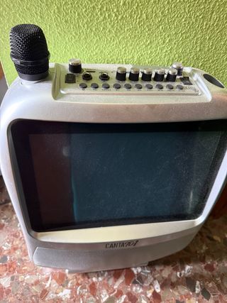 Karaoke Canta tu con micrófono