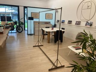 Burro para ropa, hierro, artesanal, 1 pieza