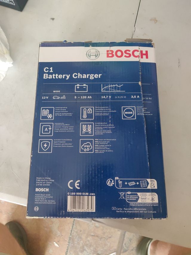 Cargador Bosch C1 12V
