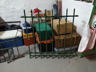 Reja metálica verde - 106x104cm