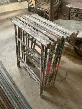 Andamios de obra usados (5 unidades)