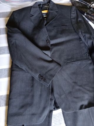 Traje azul 3 piezas - Novio
