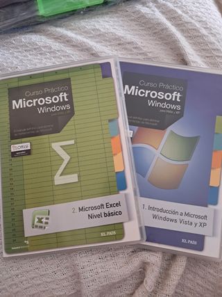 CDs Curso Práctico 1 y 2 Microsoft Windows