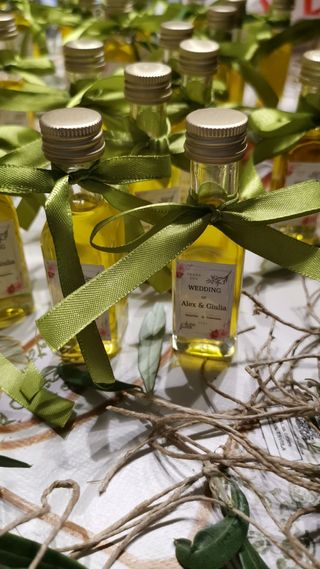 Bomboniere matrimonio: olio oliva da 20ml 