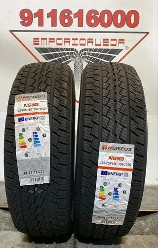 62UD 195 70 15C R NEREUS RUEDA NUEVA YA MONTADA