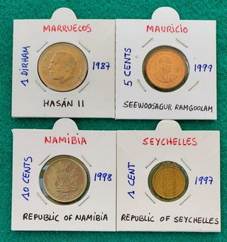 CARTERA DE MONEDAS AFRICANAS