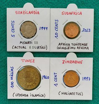 CARTERA DE MONEDAS AFRICANAS