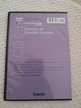 CDs Reforma Contable 2008 (5 y 6)